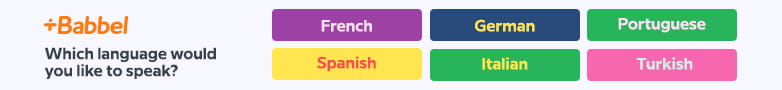 babbel content banner