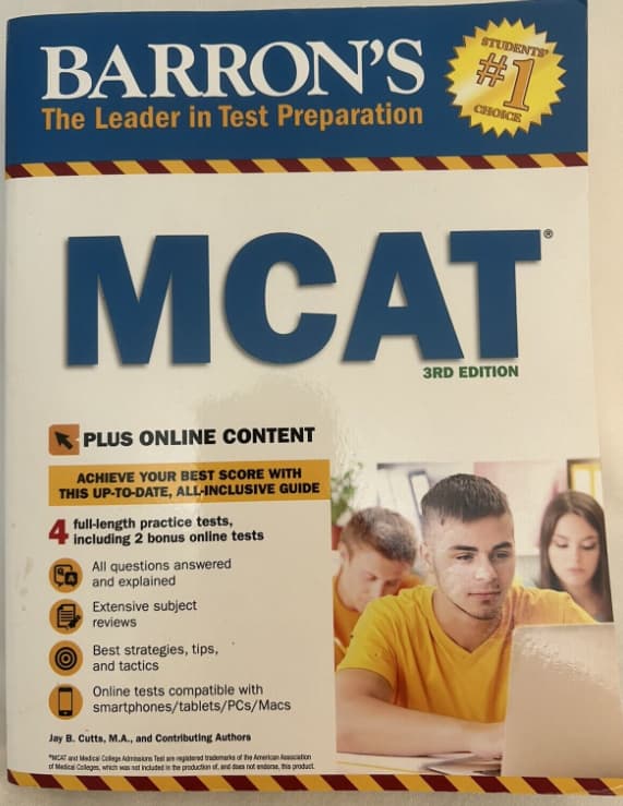 Barron's MCAT Test Prep