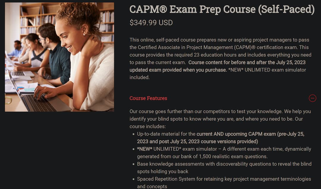 brain sensei capm course reviews