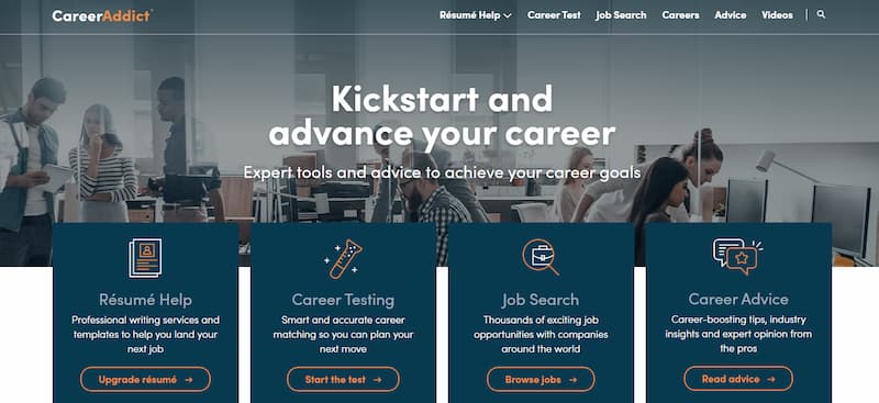 CareerAddict info