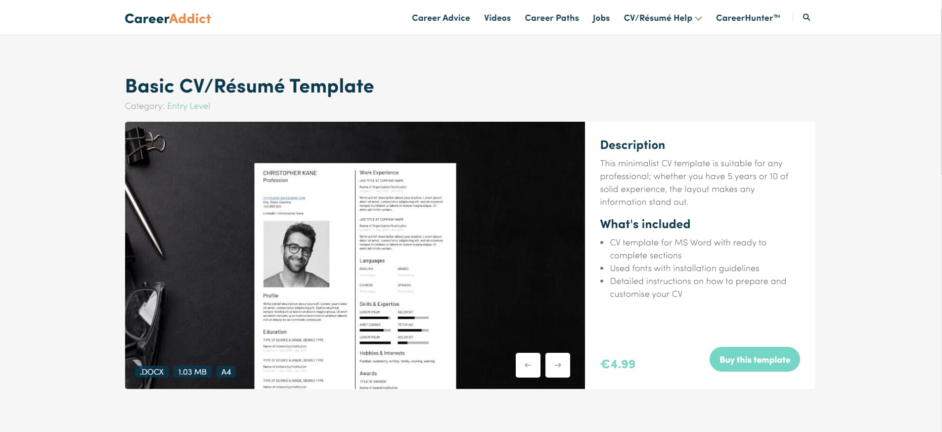 careeraddict-templates