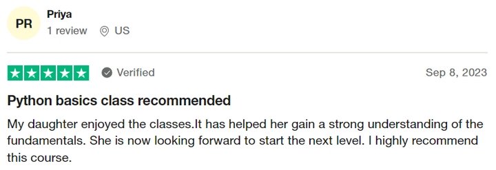 CodeWizards HQ Priya Review