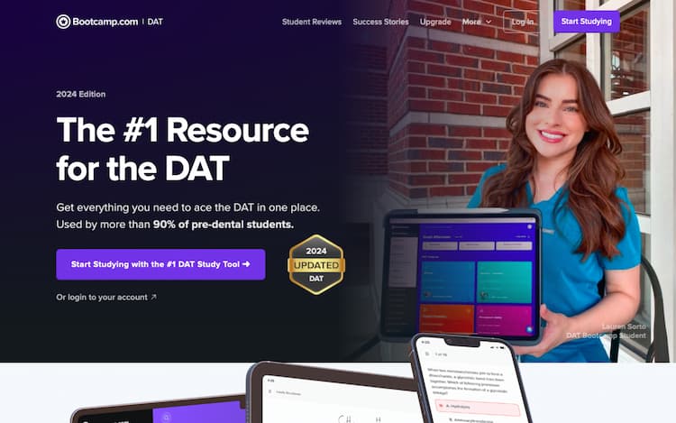 datbootcamp welcome page