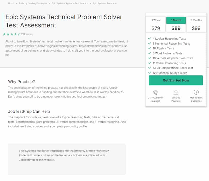 Epic-Systems-Test-Practice-Course