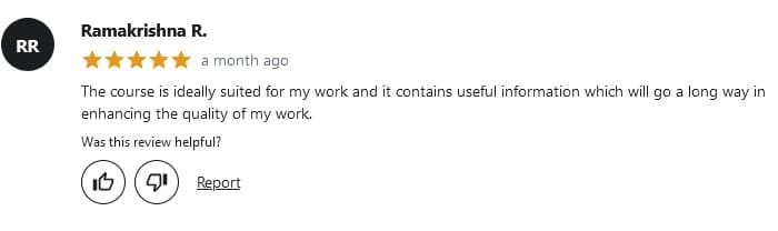 feedback_ramakrishna