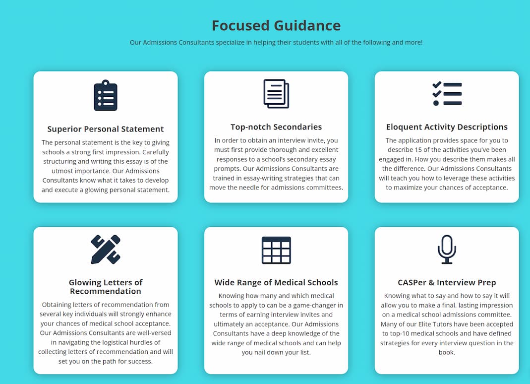 Focused Guidance