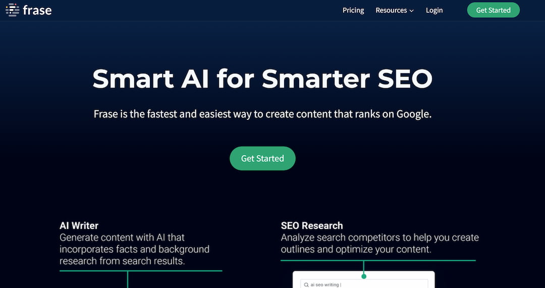 frase.io overview
