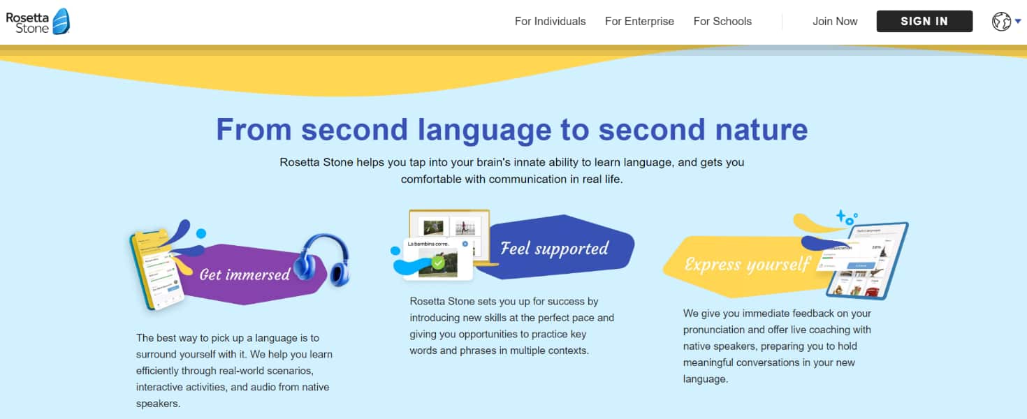 from second language to second nature