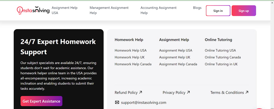 instasolving-24/7-support
