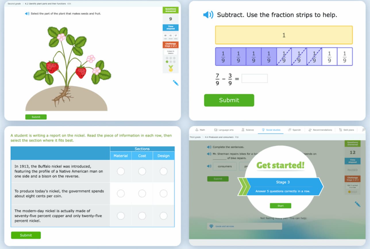 IXL - get started!