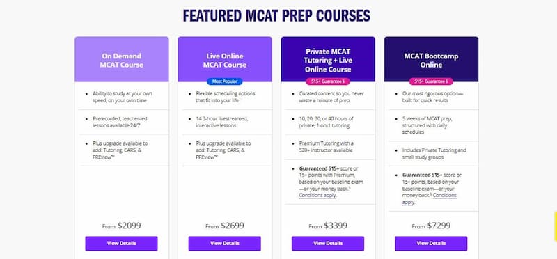 Kaplan prices