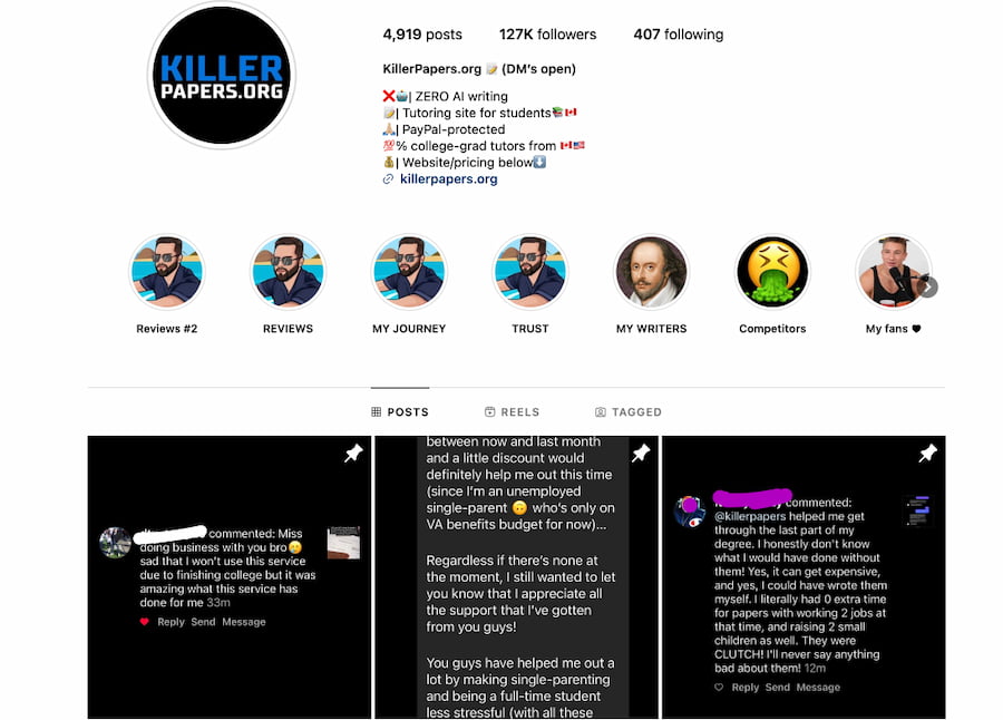 killerpapers overview