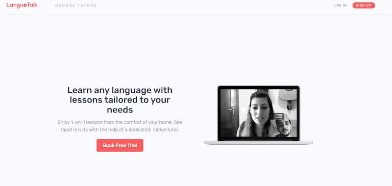 LanguaTalk-Website-Overview