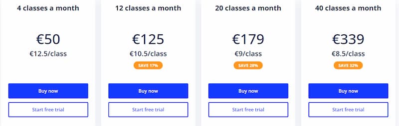 Lingoda-pricing