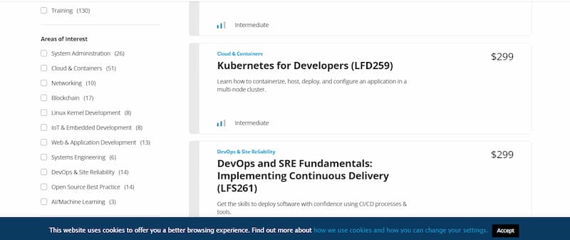 Linux foundation courses