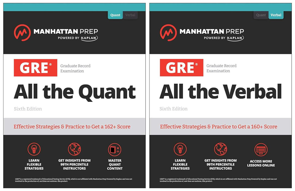Manhattan Prep book for GRE