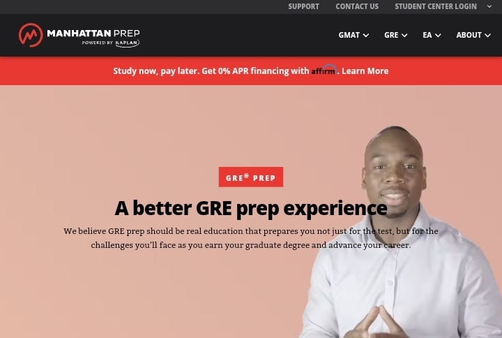 Manhattan Prep Practice tests for GRE
