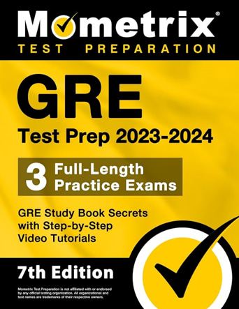 Mometrix book for GRE