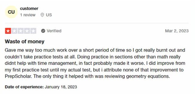 review Prepscholar PSAT