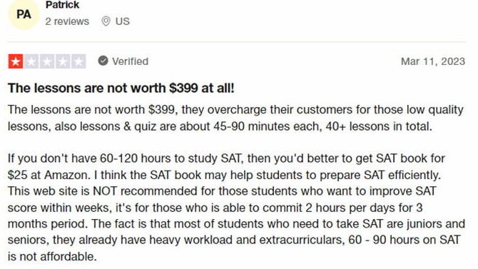 review Prepscholar PSAT patrick