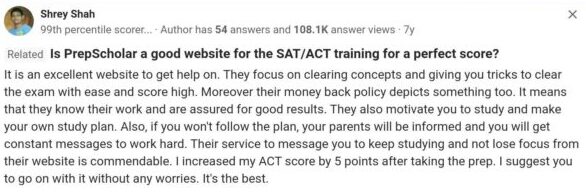 Prepscholar PSAT tutor quora review