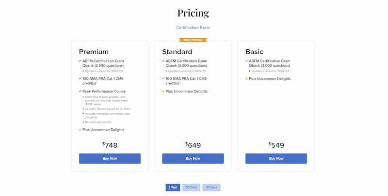 Pricing