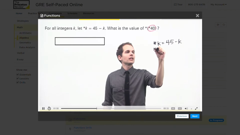 Princeton GRE Lesson