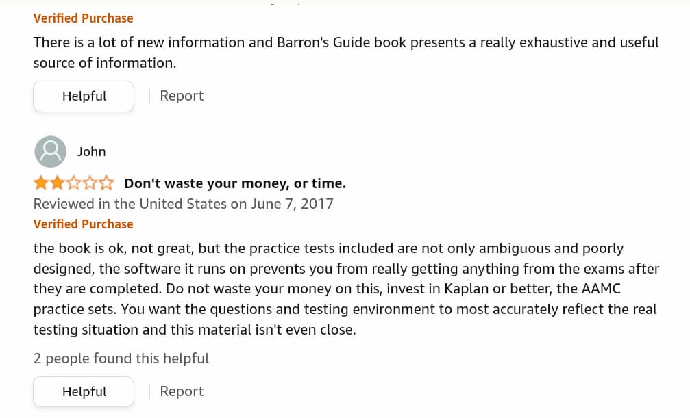 Review of Barron's book