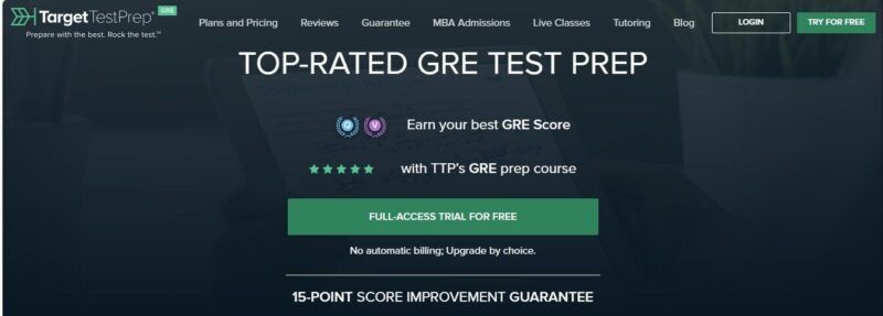 TTP GRE Main Page