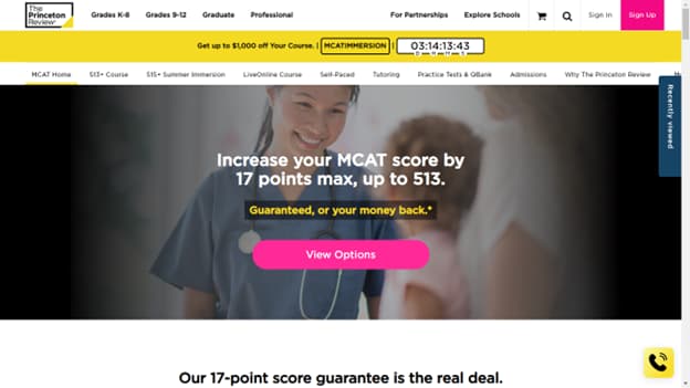 the-princeton-review-promo-page