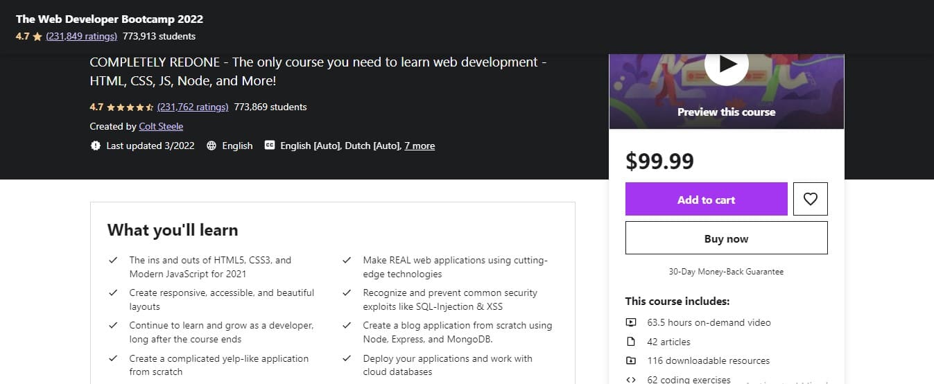 the_web_developer_bootcamp_2022