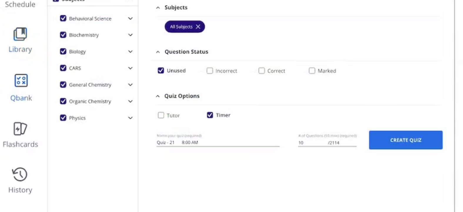 Aspects of Kaplan's MCAT Prep