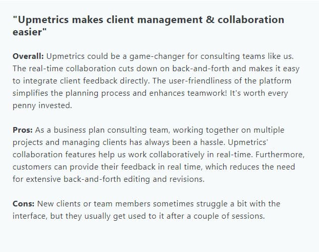 upmetrics-overall-review