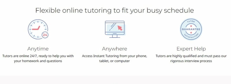 VarsityTutors features