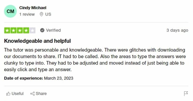 VarsityTutors reviews online
