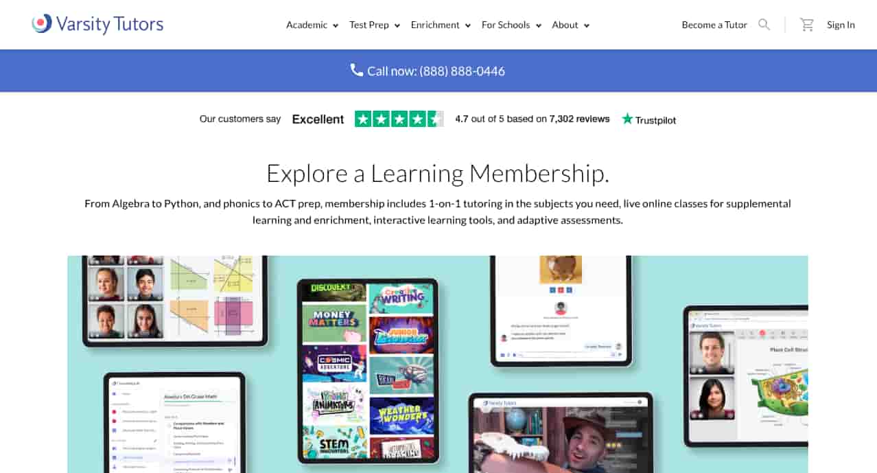 varsity-tutors-main-page