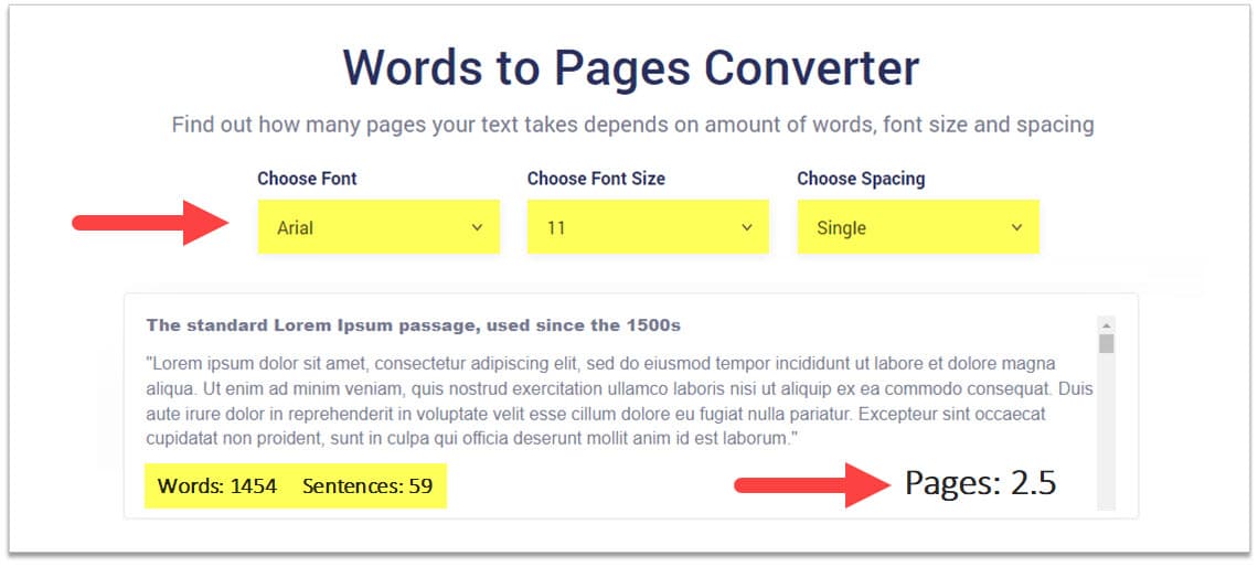 Words-to-Pages