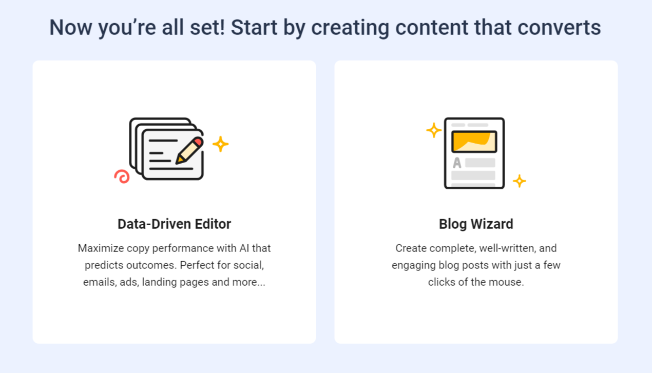 Anyword AI writer content teams