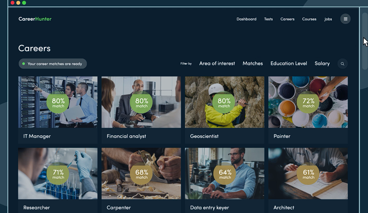 CareerAddict career hunter