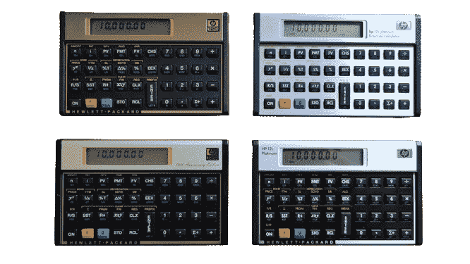 Hewlett Packard 12C CFA