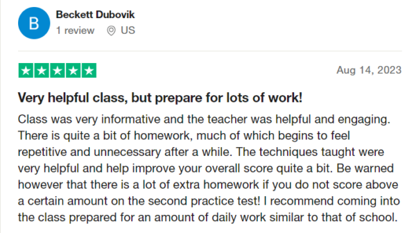 review on Princeton Review PSAT
