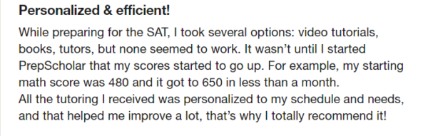 review on prepsholar course psat