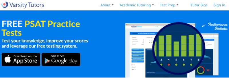 VarsityTutors PSAT practice tests